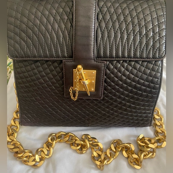 Authentic Bally handbag with aftermarket strap - Picture 2 of 8